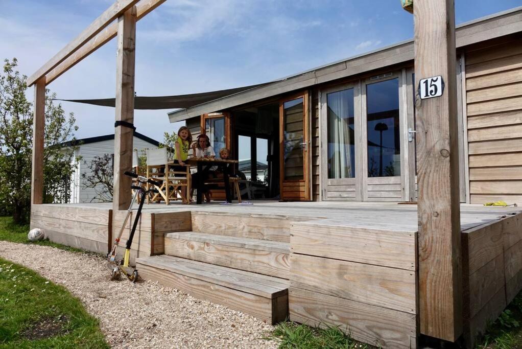 Strandvakantiehuisje! Workum Esterno foto